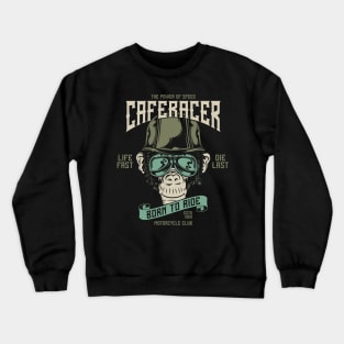 Caferacer Born To Ride Crewneck Sweatshirt
